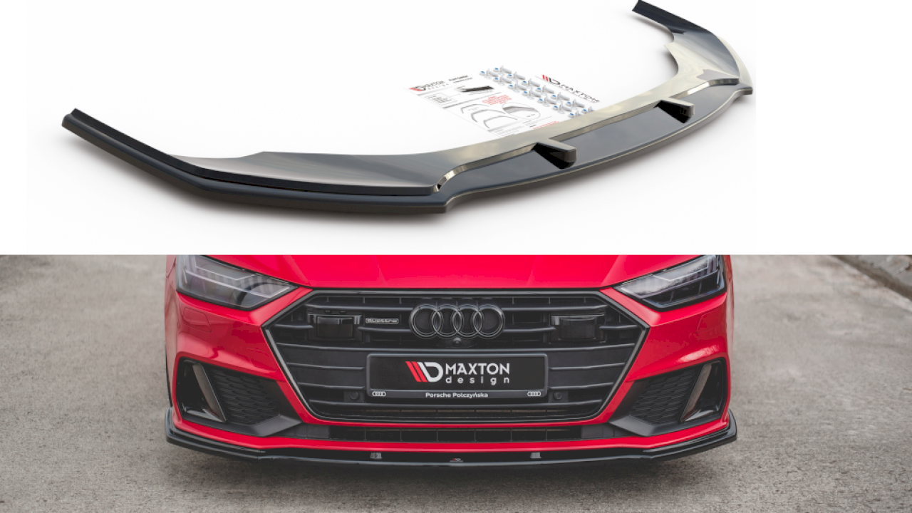 Audi S7/A7 S-Line C8 2017- Frontspoiler V2
